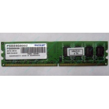 Модуль оперативной памяти 4Gb DDR2 Patriot PSD24G8002 pc-6400 (800MHz)  (Тверь)