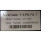 ViewSonic VA1926W-7 (Тверь)