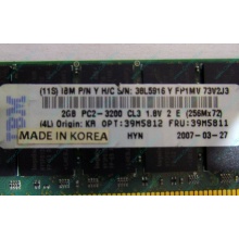IBM 39M5811 39M5812 2Gb (2048Mb) DDR2 ECC Reg memory (Тверь)