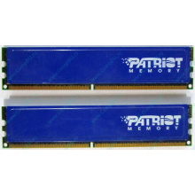 Память 1Gb (2x512Mb) DDR2 Patriot PSD251253381H pc4200 533MHz (Тверь)