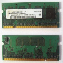 Модуль памяти для ноутбуков 256MB DDR2 SODIMM PC3200 (Тверь)