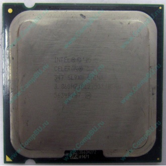 Процессор Intel Celeron D 347 (3.06GHz /512kb /533MHz) SL9XU s.775 (Тверь)