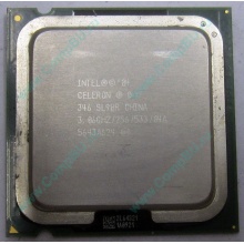 Процессор Intel Celeron D 346 (3.06GHz /256kb /533MHz) SL9BR s.775 (Тверь)