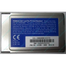 Сетевая карта 3COM Etherlink III 3C589D-TP (PCMCIA) без LAN кабеля (без хвоста) - Тверь